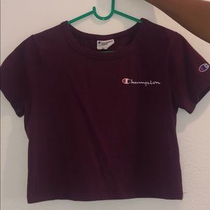 Champion Crop Top Tee